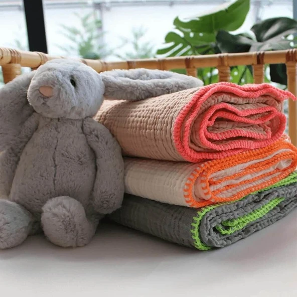 Marshmallow Müslin Battaniye ürün görseli 1