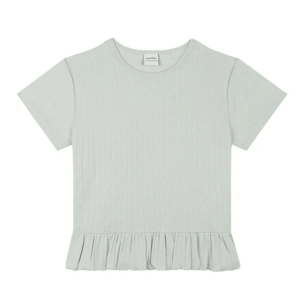 Mint Jakar Kısa Kollu Pijama Takımı-Yeşil - 4
