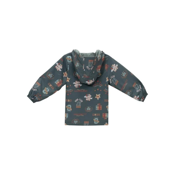 Unisex Çocuk Yağmurluk-Yeşil - 2