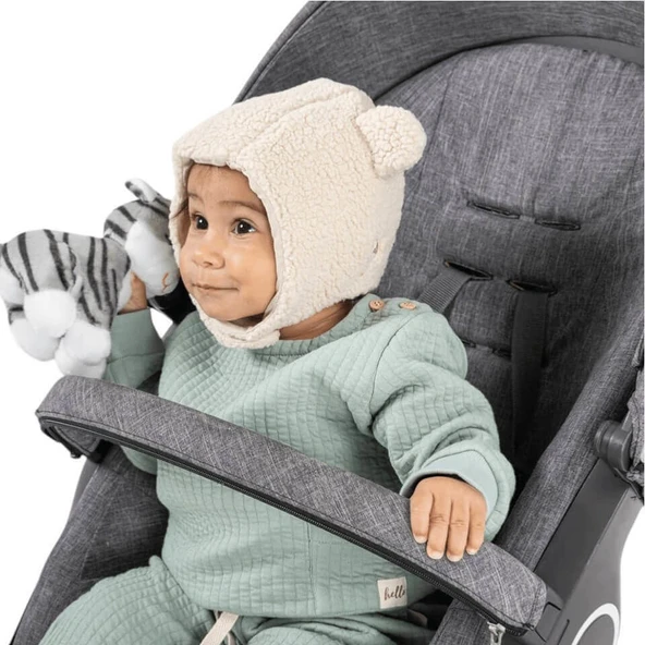 Ayı Kulaklı Peluş Bere - 2