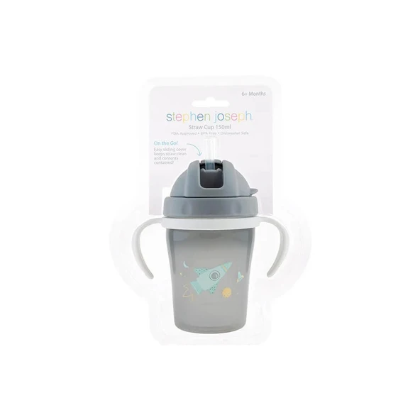 Stephen Joseph Pipetli Bardak Uzay Motifli - Resim 3