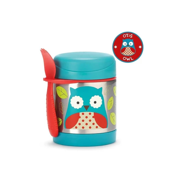 Zoo Paslanmaz Çelik Termos Baykuş