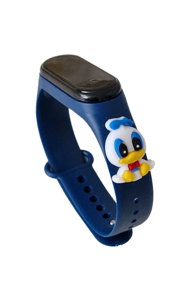 İNDİRİMDURAĞI Renkli - Figürlü Dokunmatik Dijital Çocuk Saati