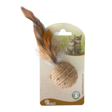 Eastland Tüylü Top Kedi Oyuncağı 4 Cm ürün görseli