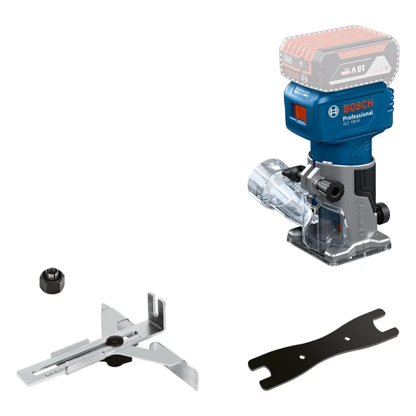 Bosch GLF 18V-8 Freze Makinesi Solo - 2