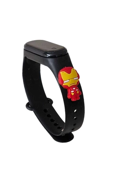 İNDİRİMDURAĞI Renkli - Figürlü Dokunmatik Dijital Çocuk Saati