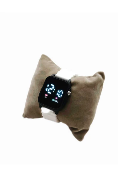 İNDİRİMDURAĞI İndirim Durağı Renkli Led Ekranlı Silikon Kordonlu Kol Saati