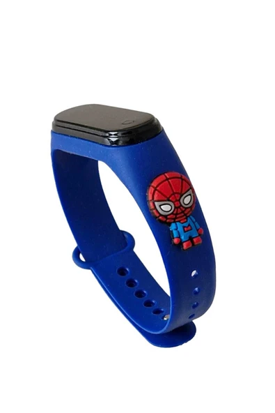 İNDİRİMDURAĞI Renkli - Figürlü Dokunmatik Dijital Çocuk Saati