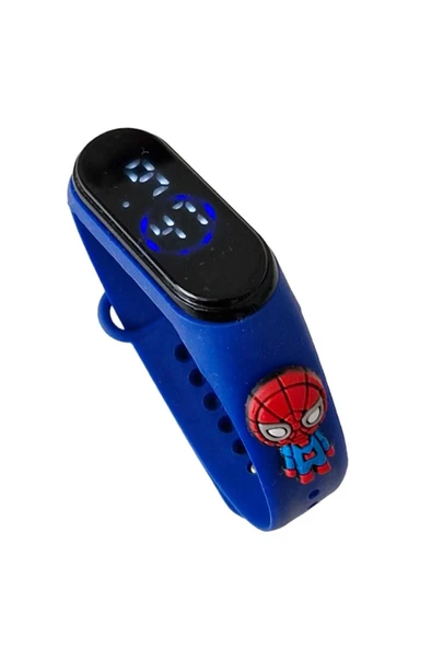 İNDİRİMDURAĞI Renkli - Figürlü Dokunmatik Dijital Çocuk Saati - 2