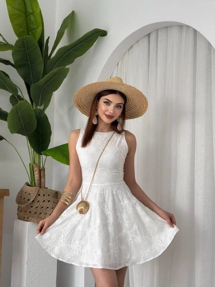 Vess Cep Detaylı Elbise - Resim 5