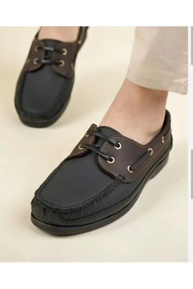 DEXTER Siyah & Kahverengi Erkek Ayakkabı