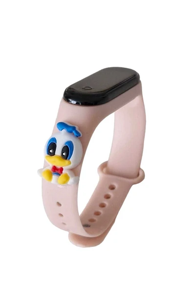 İNDİRİMDURAĞI Renkli - Figürlü Dokunmatik Dijital Çocuk Saati