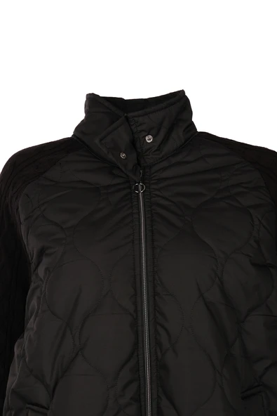 Vedi-bb Oversize Kapüşonlu Kadın Kışlık Mont - Rahat ve Şık - 5