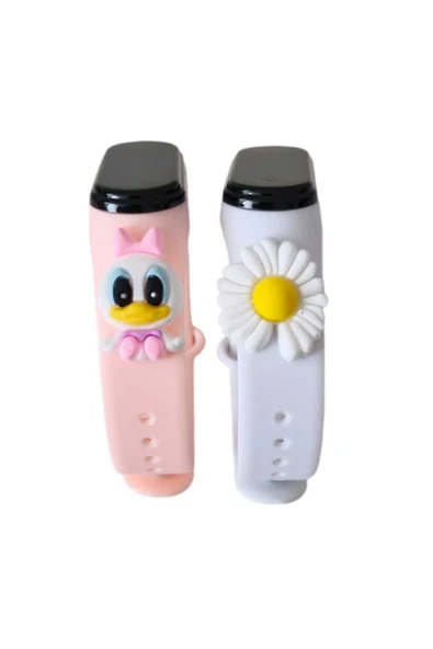 İNDİRİMDURAĞI Figürlü Dokunmatik Dijital Çocuk Saati 2 Lİ SET - 2