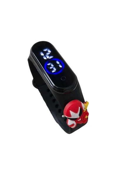 İNDİRİMDURAĞI Renkli - Figürlü Dokunmatik Dijital Çocuk Saati - 2