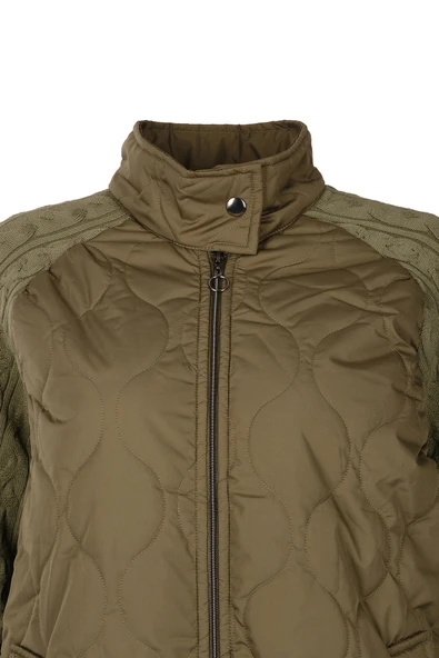 Vedi-bb Oversize Kapüşonlu Kadın Kışlık Mont - Rahat ve Şık - 6