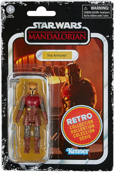 Hasbro Star Wars: The Mandalorian - The Armorer Retro Aksiyon Figürü - 2