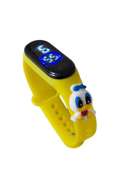 İNDİRİMDURAĞI Renkli - Figürlü Dokunmatik Dijital Çocuk Saati - 2