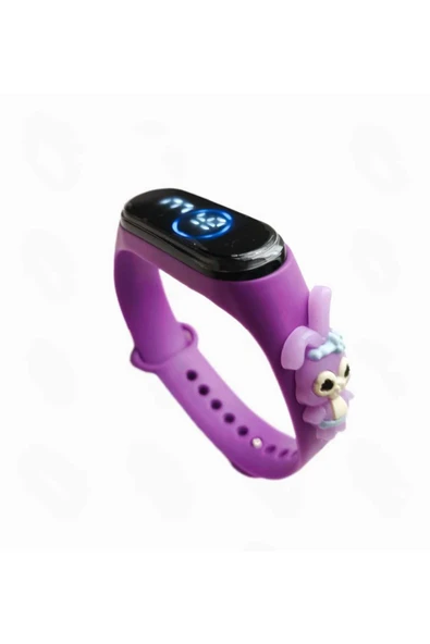 İNDİRİMDURAĞI Renkli - Figürlü Dokunmatik Dijital Çocuk Saati