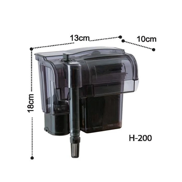Dophin Askılı Filtre 250 L/H H200
