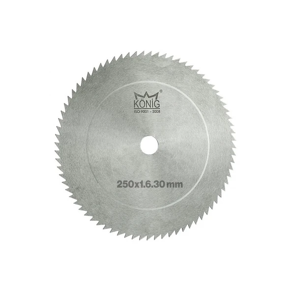 Marangoz Sunta Mobilya Ahşap Kesme König Daire Testere Elmassız 250x1.6x30 mm - 5