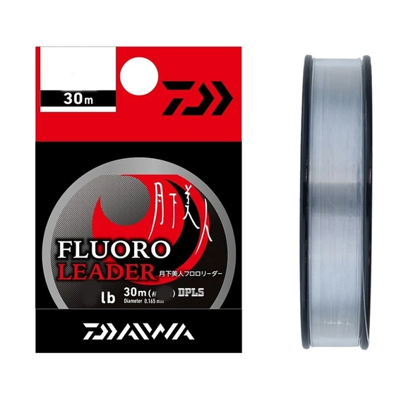 Daiwa Gekkabijin Fluoro Leader Misina 30mt Natural Clear 0,117 mm