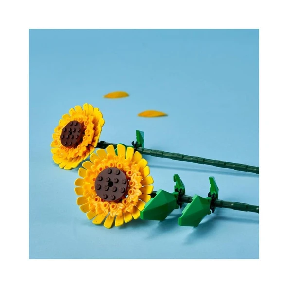 Iconic Ayçiçeği 40524 - Dekoratif, Koleksiyonluk ve Sergilenebilir Çiçek Modeli Yapım Seti (191 Parça) - 5