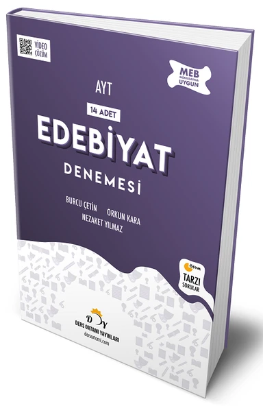Ders Ortamı YKS AYT Türk Dili ve Edebiyatı 14 Deneme Ders Ortamı Yayınları - 2