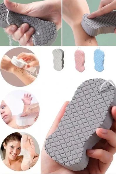1 Adet Cilt Temizleyici Vucüt Kesesi Ultra Yumuşak Duş Süngeri Karikatür Çocuk Bebek Banyo Süngeri - 7