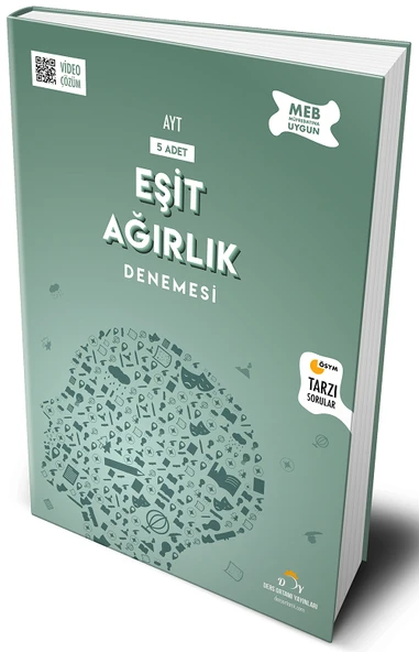 Ders Ortamı YKS AYT Eşit Ağırlık 5 Deneme Ders Ortamı Yayınları - Resim 2