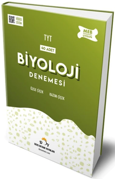 Ders Ortamı YKS TYT Biyoloji 40 Deneme Ders Ortamı Yayınları