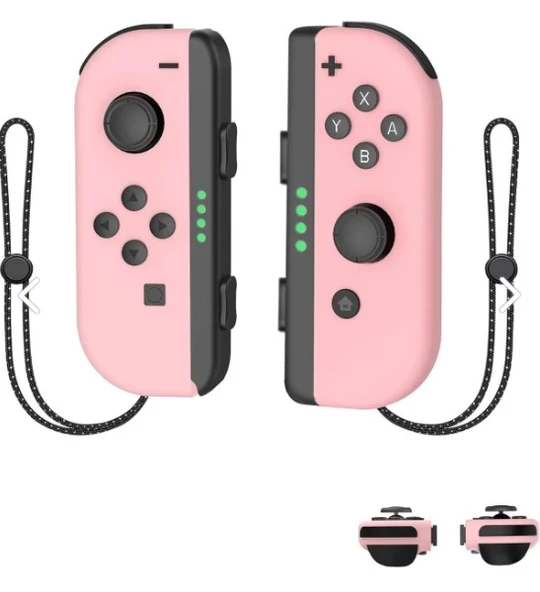 Nintendo Switch Joycon Controller Oyun Konsolu Kumandası Pastel Pembe Switch Joy-con