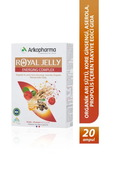 Arkopharma Royal Jelly Energıng Complex 20 Ampul