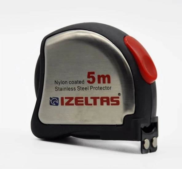 İzeltaş 0588150015 Krom Şerit Metre 5 m - 2
