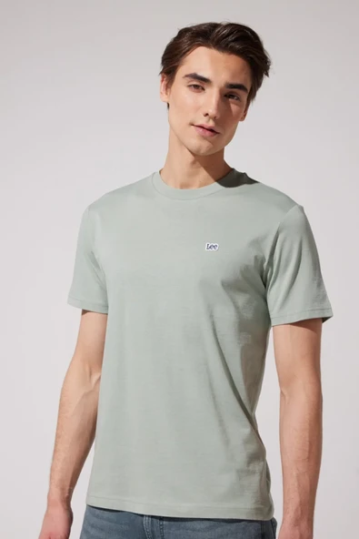 Lee Minimalist Erkek T-Shirt - Regular Fit - Kısa Kol - Günlük - 2