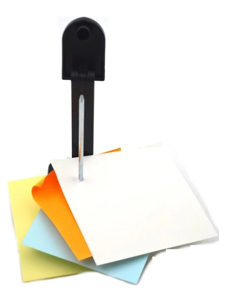 Makbuz tutucu Kağıt Fatura Notu Restoran Sivri Düz Çubuk Çatal İğne Klasör Mil Kontrol Menüsü - 4