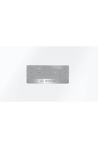 Bosch KDN86XWE0N Seri 4  Çift Kapılı No Frost Beyaz Buzdolabı - 4