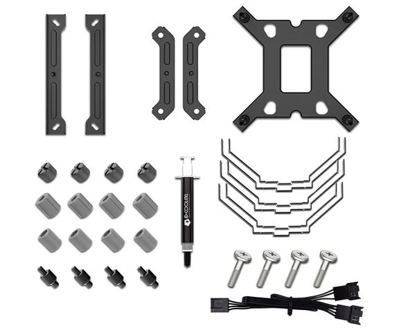ID-COOLING SE-207-XT Slim 4Pin PWM 1x120mm İşlemci Soğutucu - Resim 8