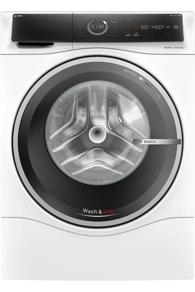 Bosch WNC254A0TR 10.5 / 6 Kg 1400 Devir Beyaz Kurutmalı Çamaşır Makinesi