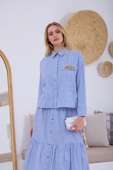 GOLD AKSESUARLI ETEKLİ TAKIM