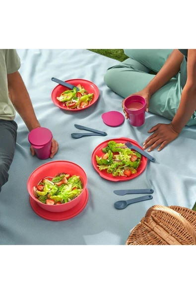 Tupperware Çatal Bıçak Kaşık 3lü Servis Seti - 2