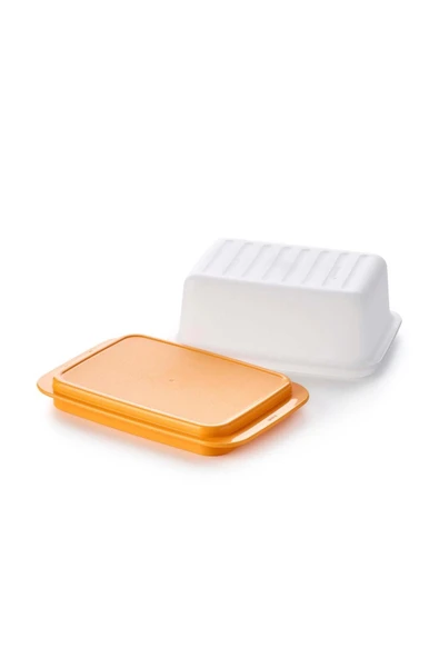 Tupperware Tereyağlık Buzdolabı Gıda Saklama Kabı Portakal - 3