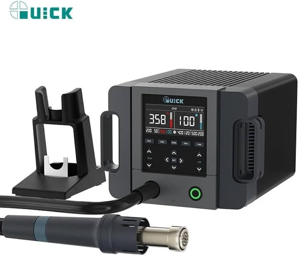 Quick 861 Pro 1300W Akıllı Sıcak Hava Üfleme İstasyonu - 2