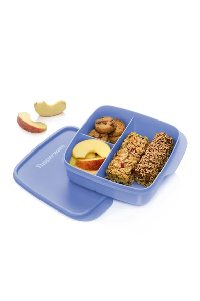 Tupperware Bölmeli Yemek Taşıma Kabı Böğürtlen 550 ml - 4