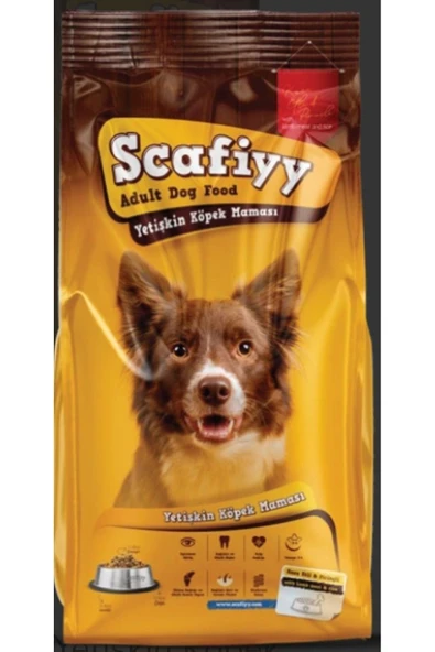 SCAFİYY Köpek Maması Kuzu Etli Yetişkin Scafiyy 15 Kg