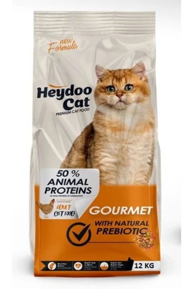 heydoo Gurme Yetişkin Kedi Maması 12 Kg