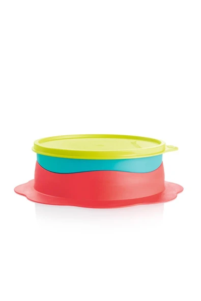 Tupperware Renkli Tabağım Bebek Ve Çocuk Yemek Saklama Kabı Berrylou 500 ml - 2