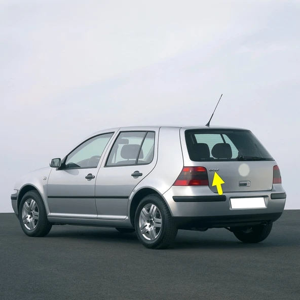 VW Golf 4 1998-2004 Arka Bagaj Kapağı GOLF Model Yazısı 1J6853687