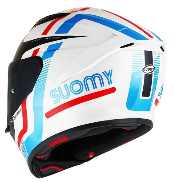 SUOMY TRACK-1 KASK NINETY SEVEN WHITE-RED - 11