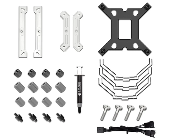ID-COOLING SE-207-XT Slim SNOW 4Pin PWM 1x120mm İşlemci Soğutucu - Resim 7